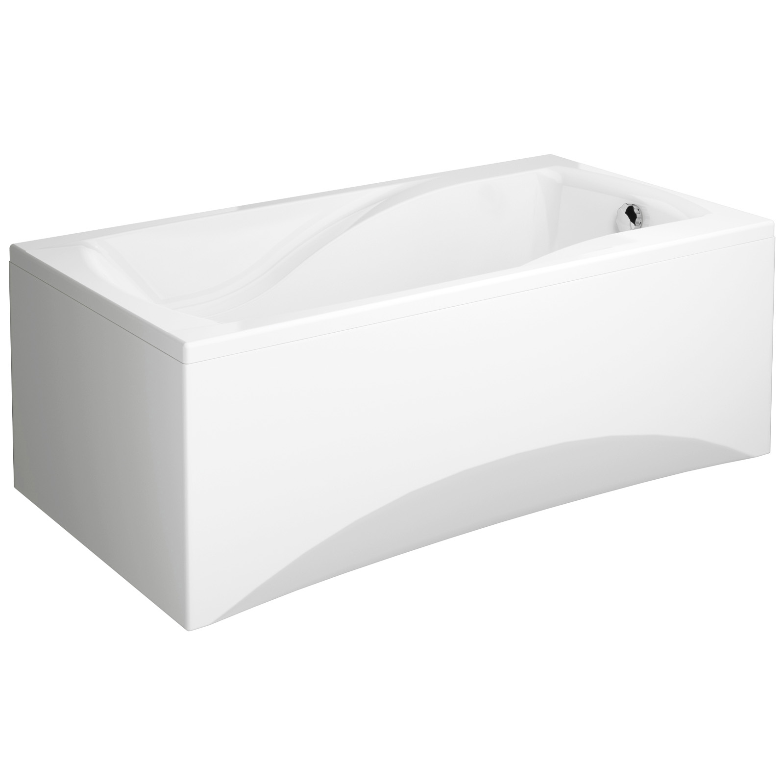 CERSANIT Obdĺžniková vaňa ZEN 160x85 S301-127 CERSANIT Obdĺžniková vaňa ZEN 160x85 S301-127
