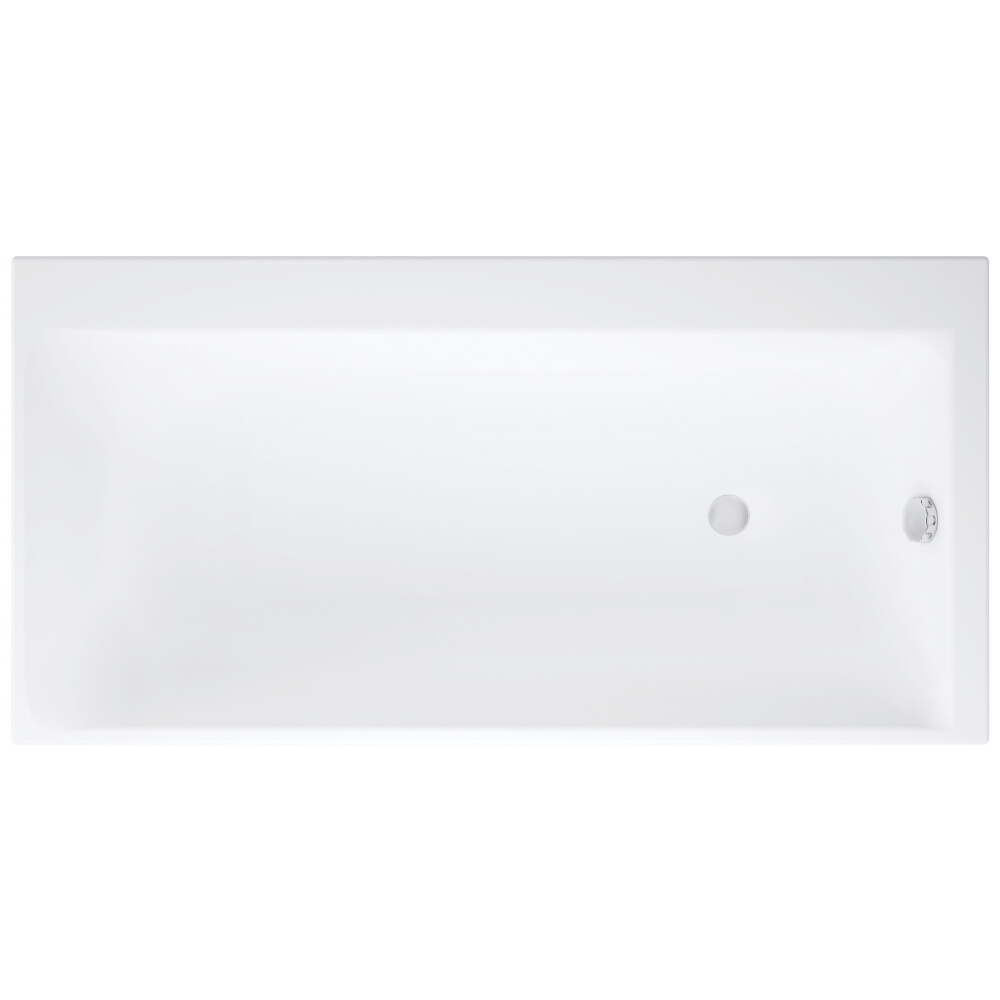 CERSANIT Obdĺžniková vaňa SMART 160x80 pravá S301-118 CERSANIT Obdĺžniková vaňa SMART 160x80 pravá S301-118