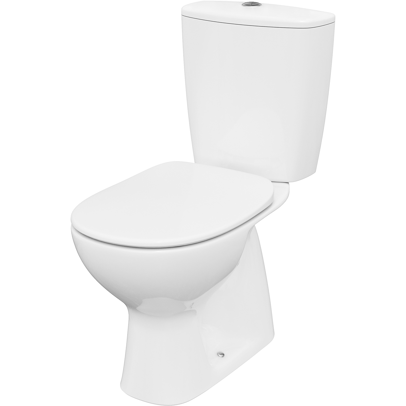 CERSANIT Kompaktné WC 683 ARTECO 021 3/5 polypropylénové sedadlo ARTECO K667-074