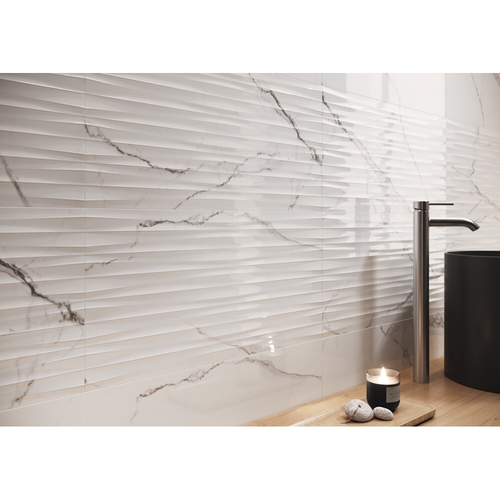 Obklad_na_stenu_GINEVRA_white_structure_glossy_29,8x59,8 Obklad na stenu GINEVRA white structure glossy 29,8x59,8