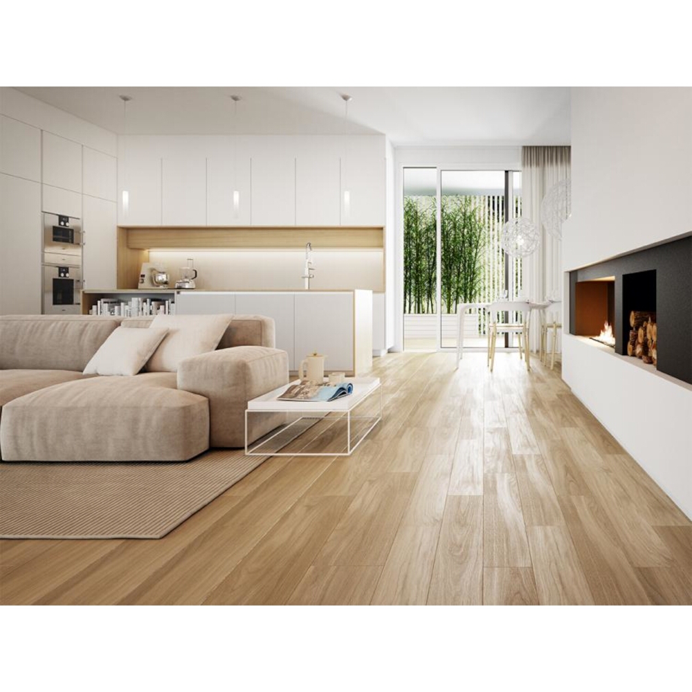 Glazovaný gres PREMIUM WOOD brown mat 22,1x89 #163