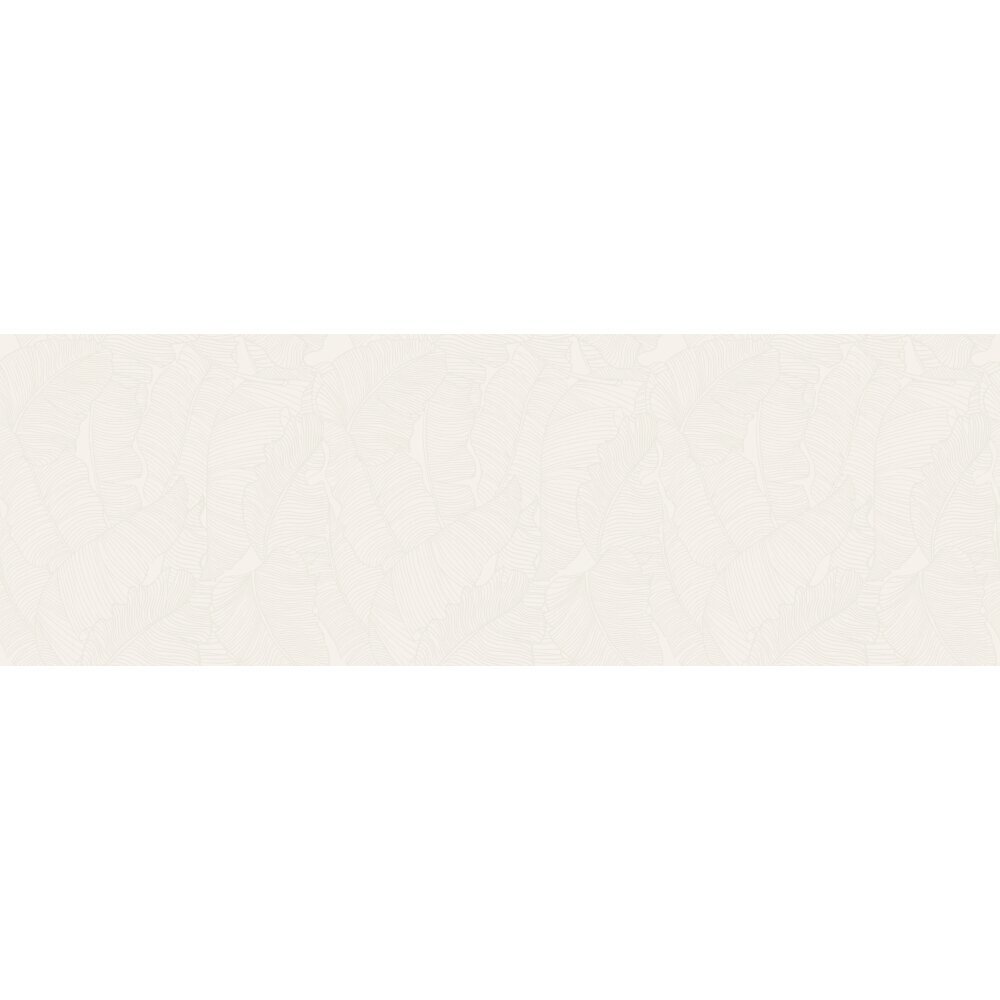 OBKLAD GREEN SHOW LEAVES WHITE SATIN 39,8X119,8 (II. AKOST) 