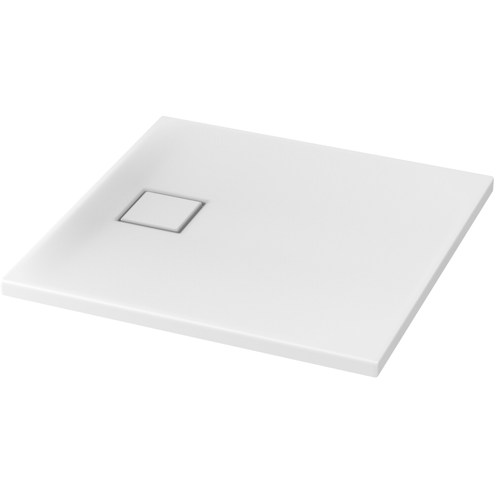 CERSANIT Štvorcová sprchová vanička TAKO SLIM 80x4 biela + sifón S601-121