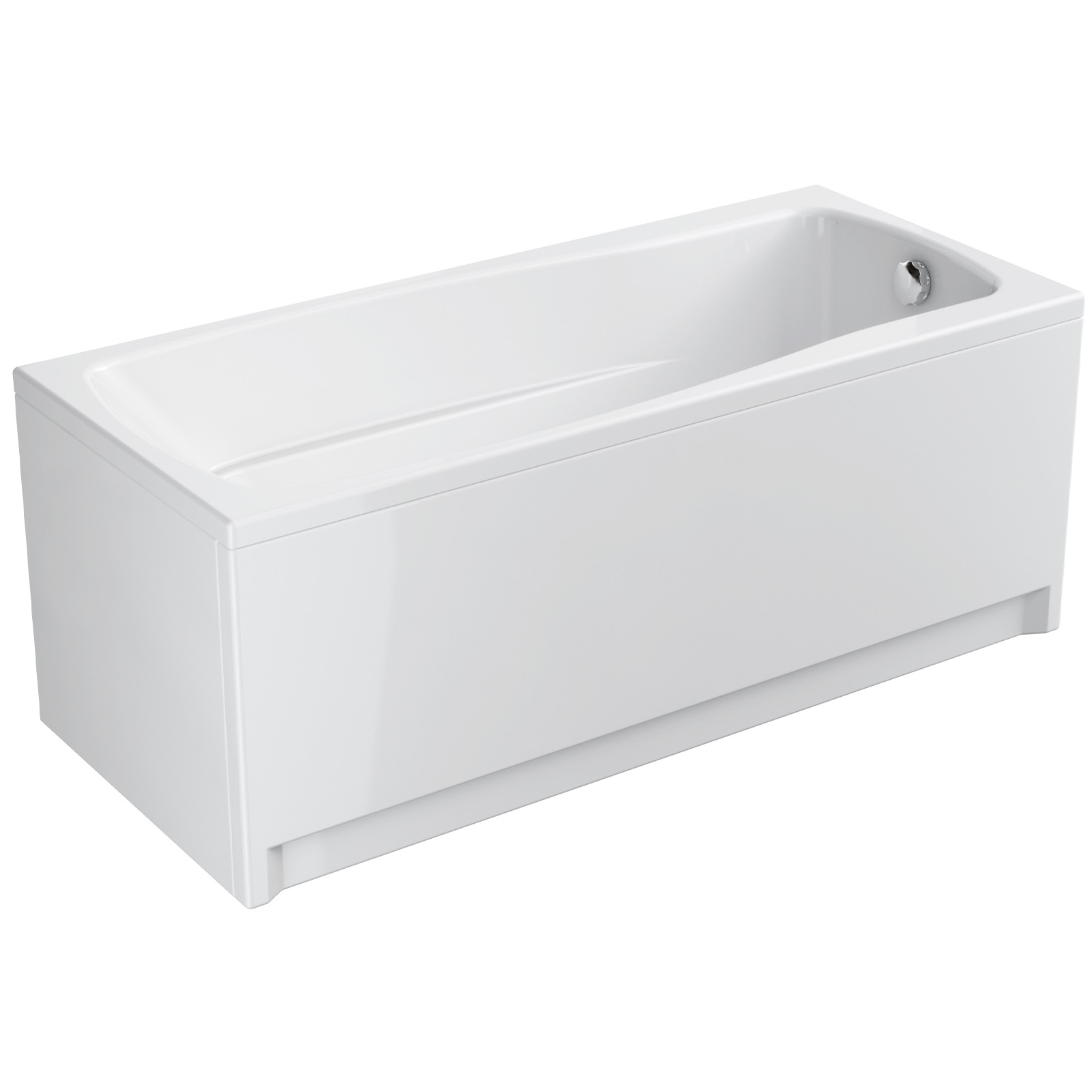 CERSANIT Obdĺžniková vaňa LANA 160x70 S301-162 CERSANIT Obdĺžniková vaňa LANA 160x70 S301-162