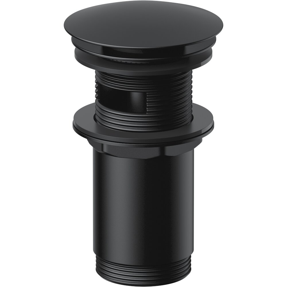 CERSANIT Automatická zátka CLICK-KLAK pre umývadlá 5/4'' čierna S951-701