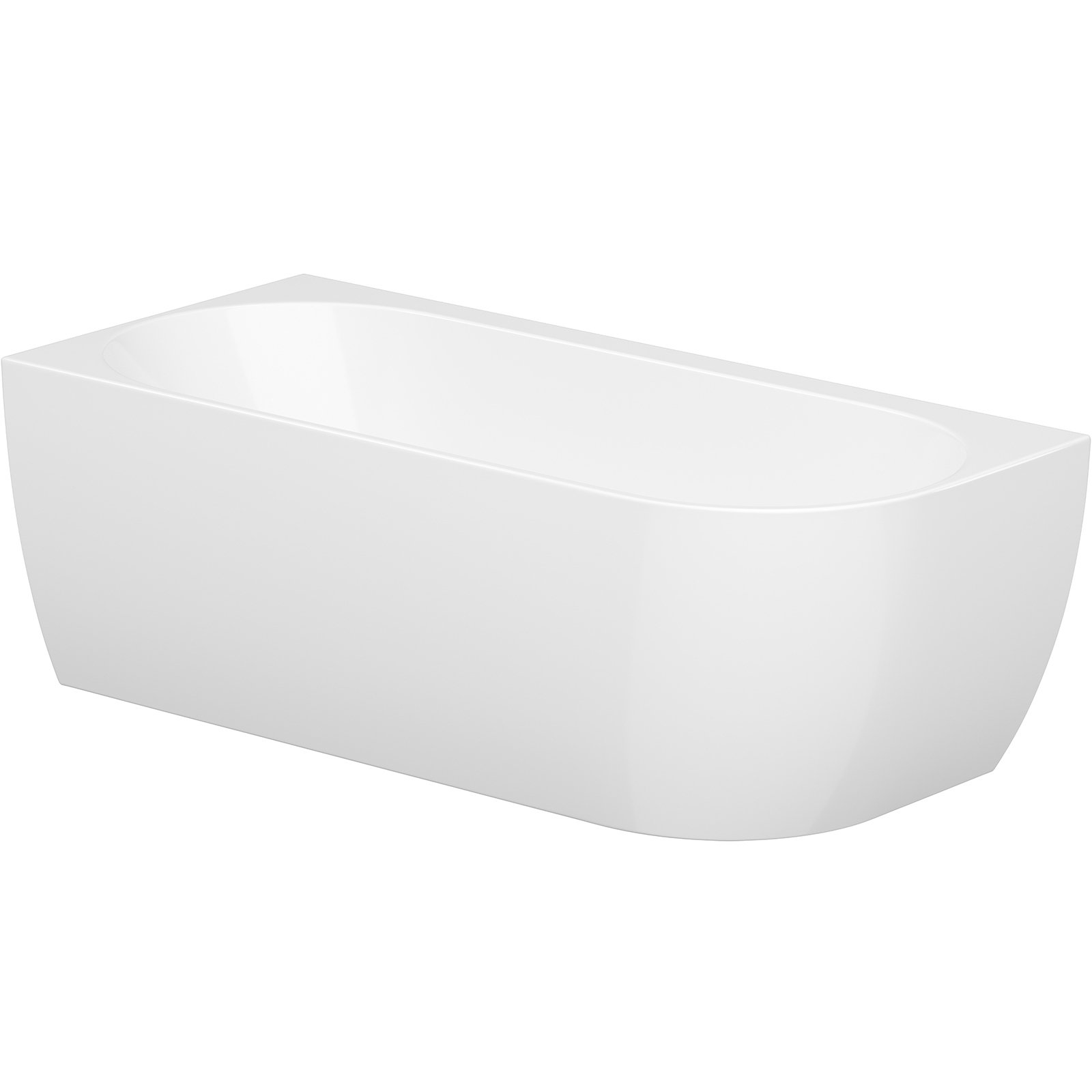 CERSANIT Voľne stojaca vaňa GARDA roh vľavo biely 165x75 S1016-002 CERSANIT Voľne stojaca vaňa GARDA roh vľavo biely 165x75 S1016-002