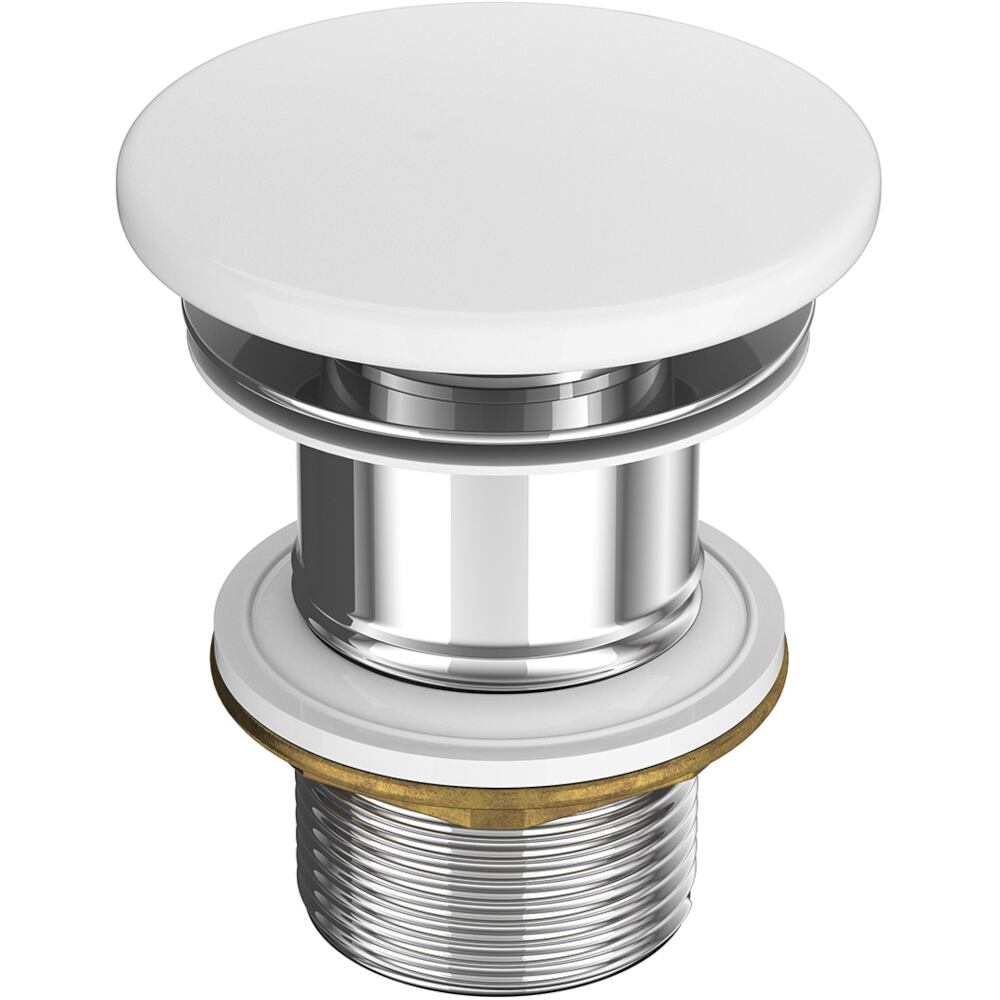 CERSANIT Keramická zátka do umývadla bez prepadu 5/4" eurowhite K11-2376