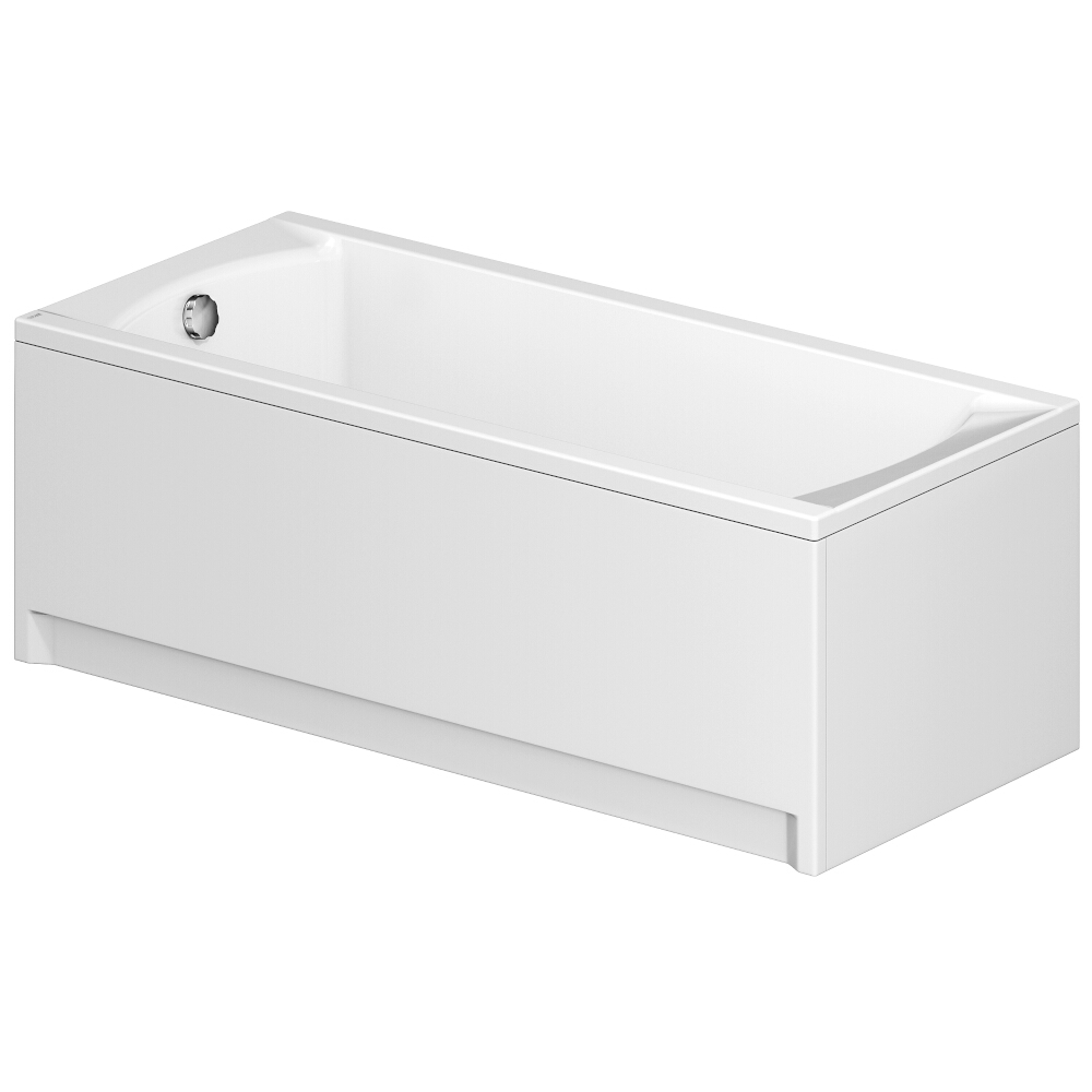 CERSANIT Obdĺžniková vaňa 43 korat 180x80 cw 215 S301-295 CERSANIT Obdĺžniková vaňa 43 korat 180x80 cw 215 S301-295