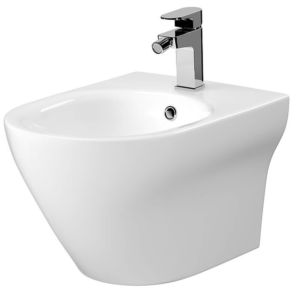 Závesný bidet CERSANIT LARGA OVAL CLEAN ON so skrytou montážou K120-006