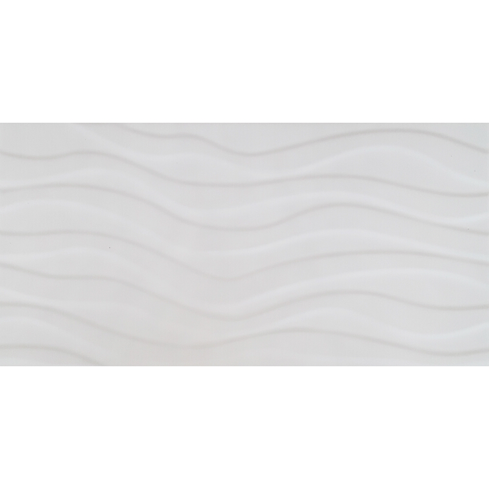 Obklad_na_stenu_PEROUSO_white_structure_glossy_waves_29,7x60 Obklad na stenu PEROUSO white structure glossy waves 29,7x60