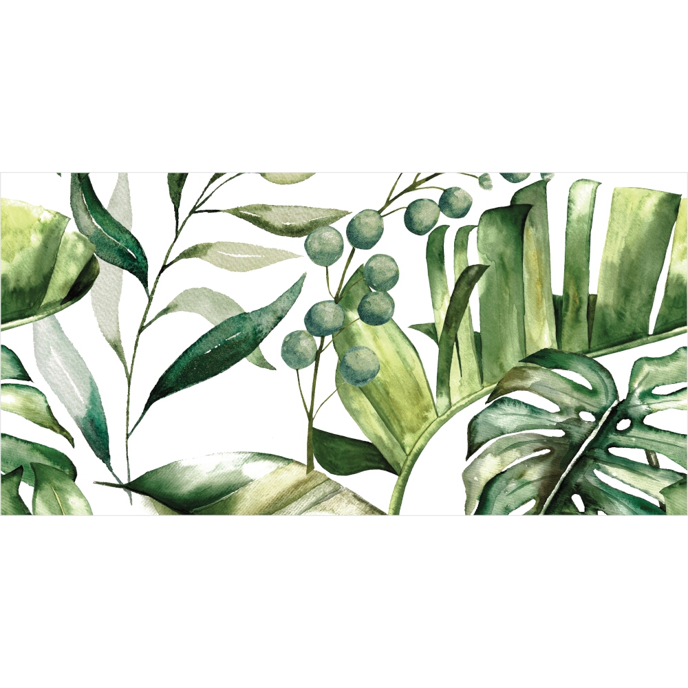 OBKLAD ALFA-CER TROPIC WHITE DEC. B GLOSSY 29,8X59,8