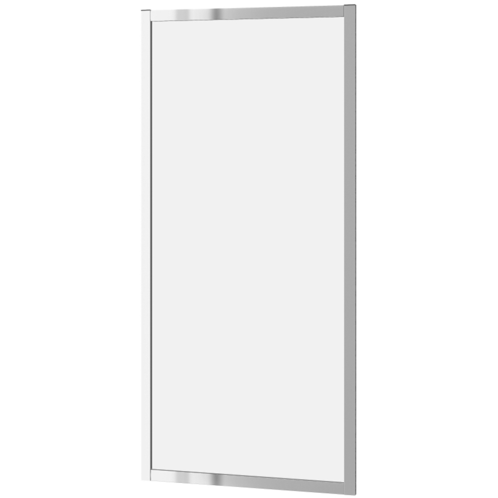 CERSANIT Sprchový kút nástenný ZIP chróm priehľadné sklo 90x190 S154-008