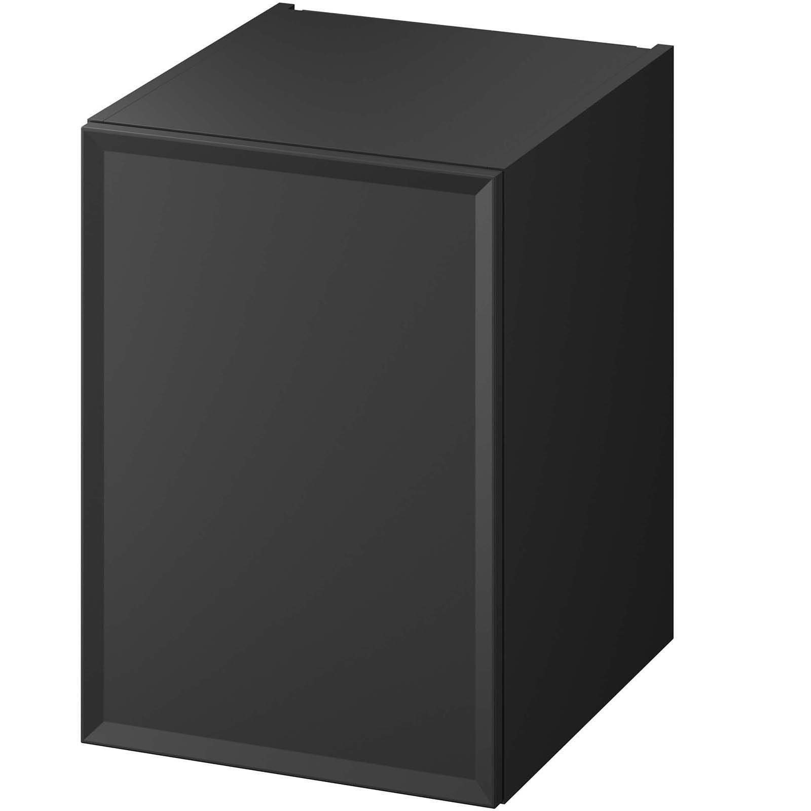 CERSANIT Podpultová skrinka s dvierkami MILOS 40 DSM čierna matná S1022-005 CERSANIT Podpultová skrinka s dvierkami MILOS 40 DSM čierna matná S1022-005