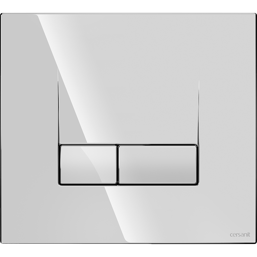 CERSANIT Button BASE inteligentný lesklý chróm K97-493