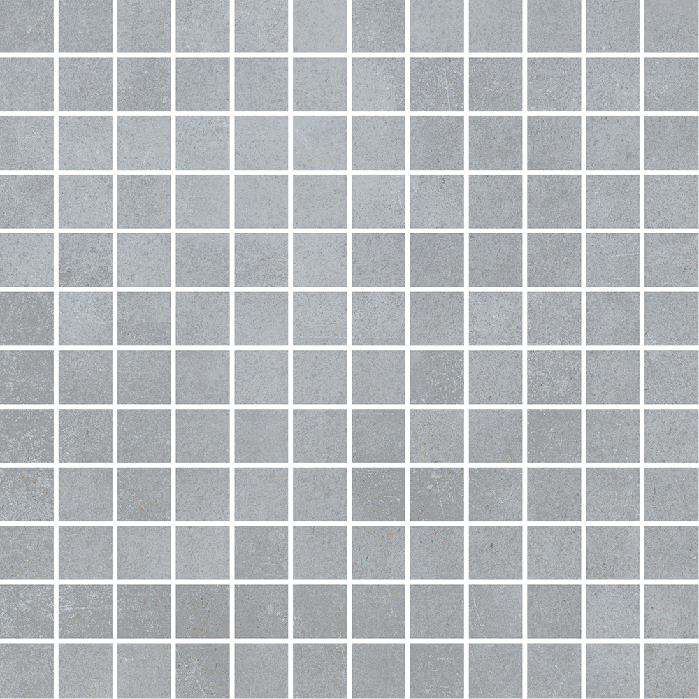 DLAŽBA MOZAIKA VELVET CONCRETE LIGHT GREY MATT SSQ 29,8X29,8