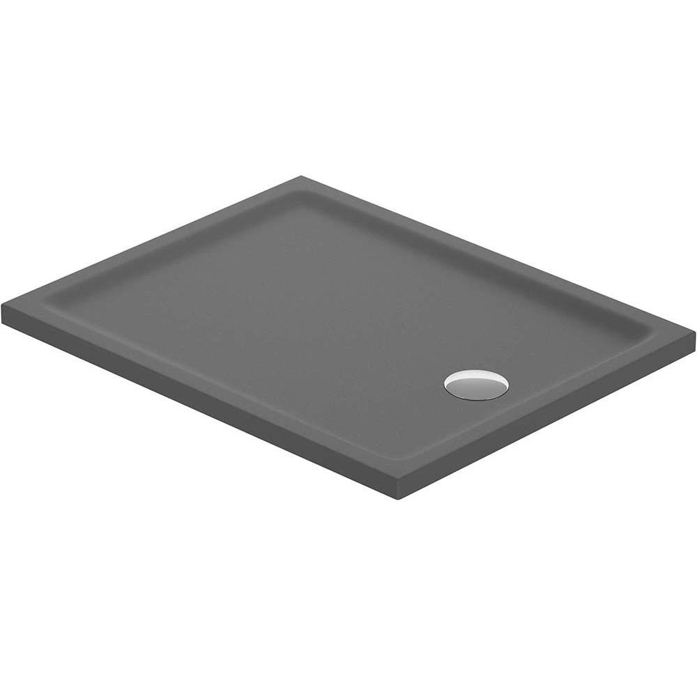 CERSANIT Obdĺžniková sprchová vanička TAKO 100x80x4 sivá matná S204-031