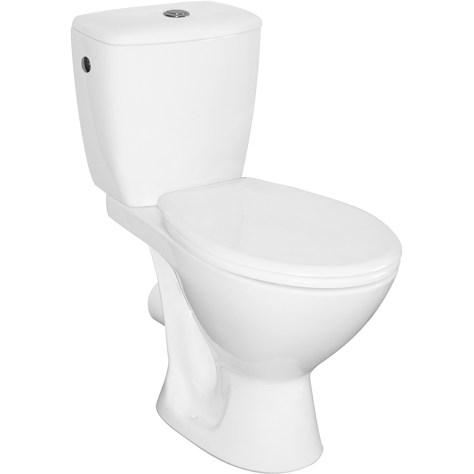 CERSANIT Kompaktné WC 206 K010 3/6 polypropylénové sedadlo K100-206