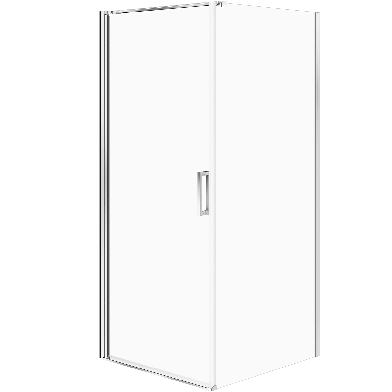 CERSANIT MODUO obdĺžnikový sprchový kút 80x90 cm chróm, priehľadné sklo S601-481 CERSANIT MODUO obdĺžnikový sprchový kút 80x90 cm chróm, priehľadné sklo S601-481
