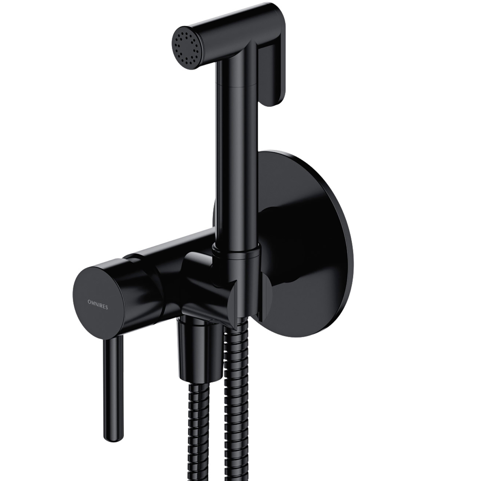 OMNIRES Bidet System Y zapustený čierny polomatný SYSYBI2BL